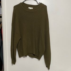 Chunky Knit H&M Scoop Neck Knit Sweater